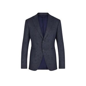 Louis Vuitton cutaway monogram galaxy jacket